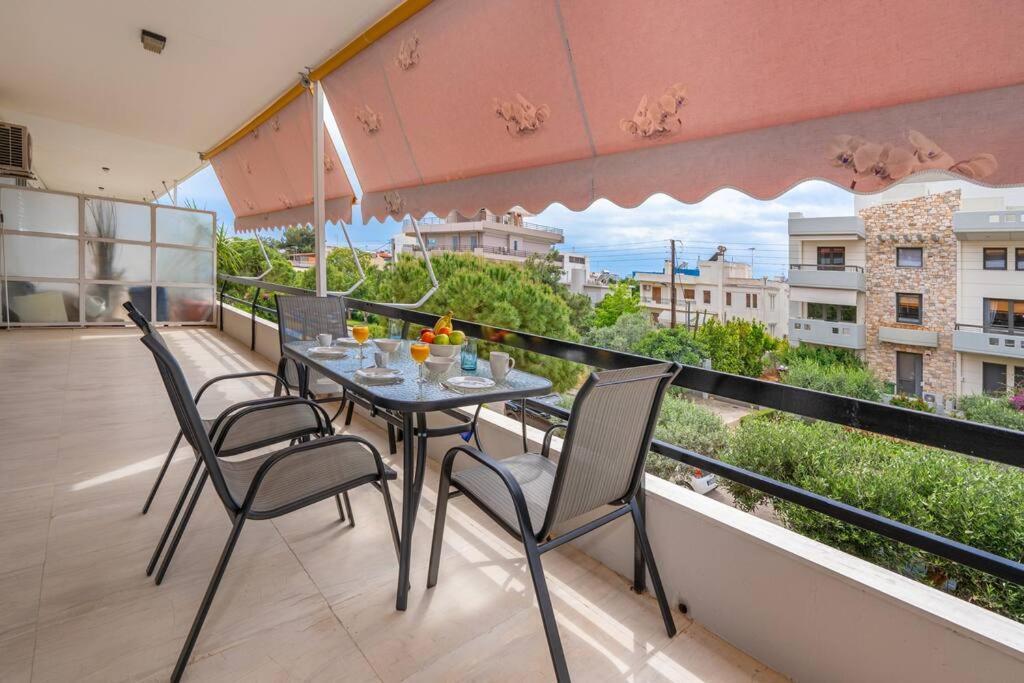 Peaceful 2 Bedroom In Glyfada Center Aten Exteriör bild